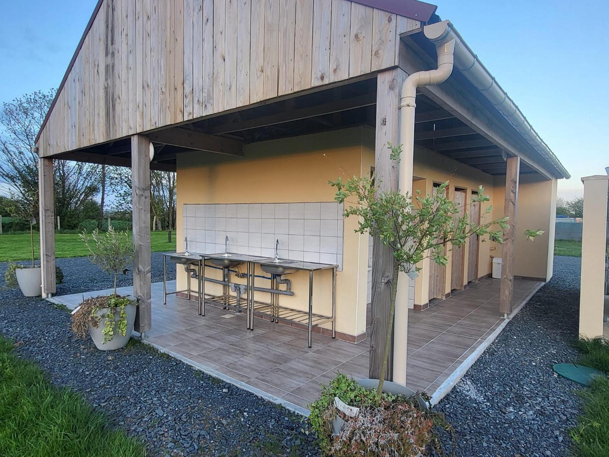 Camping Aire Natuelle D'Agy Exterior foto