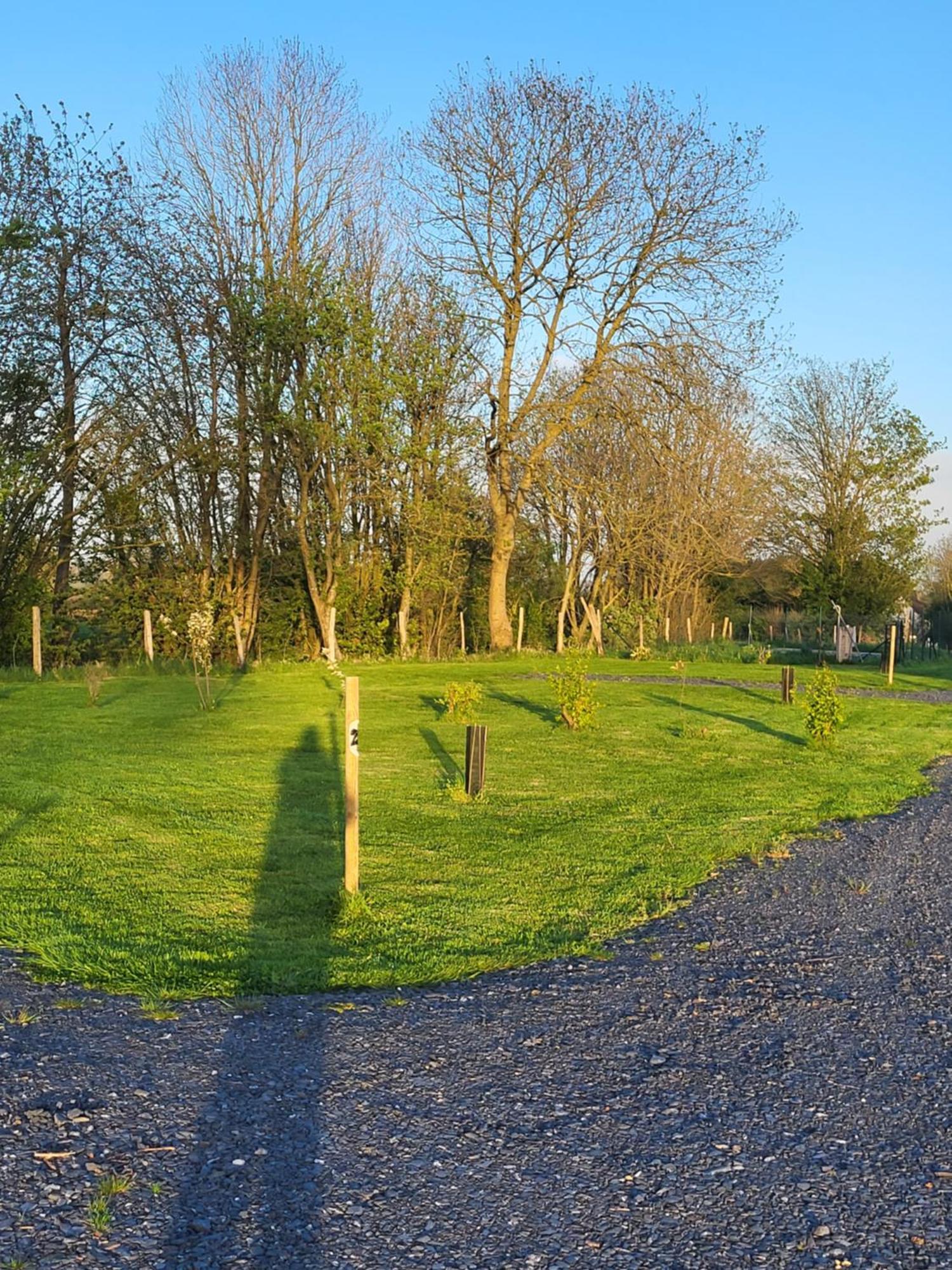 Camping Aire Natuelle D'Agy Exterior foto